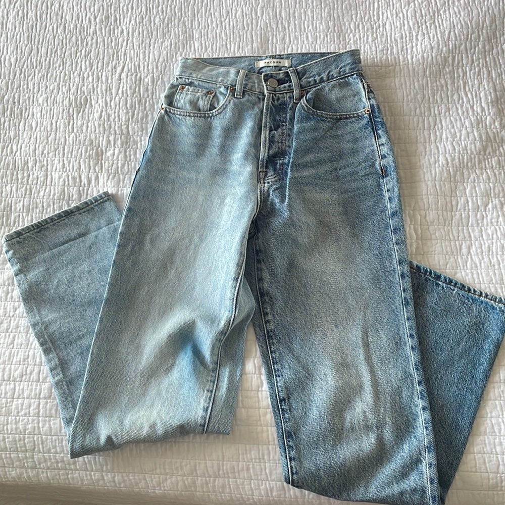 Pacsun two tone Dad Jeans